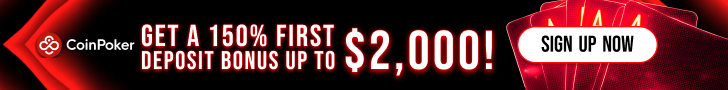 CoinPoker: 150% first deposit bonus up to $2,000. Sign up now.