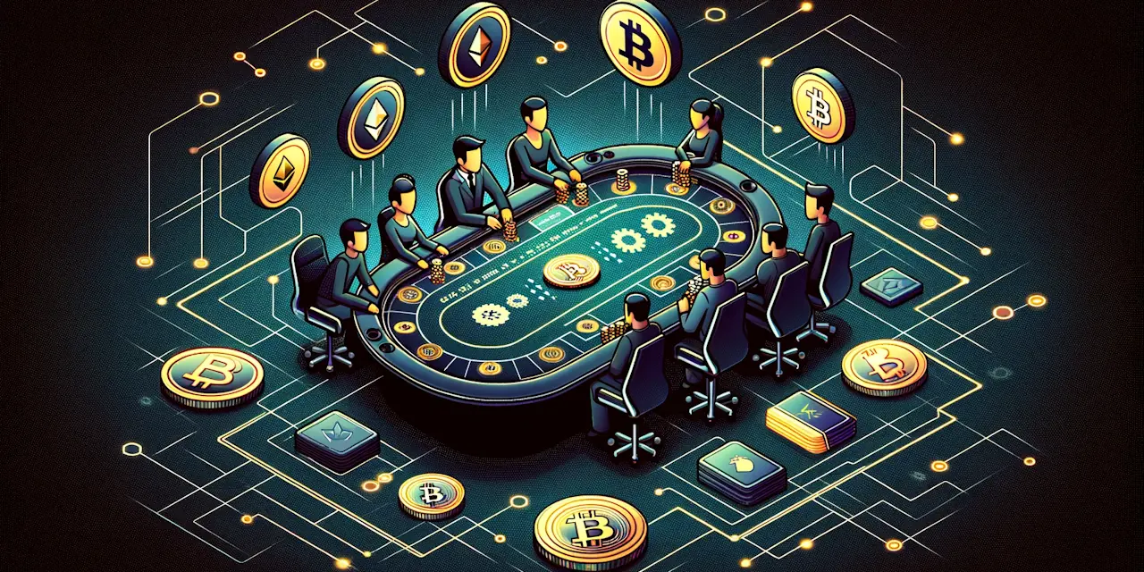 Online Poker with Crypto Currencies