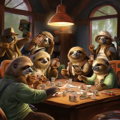 Sloth Poker Classroom