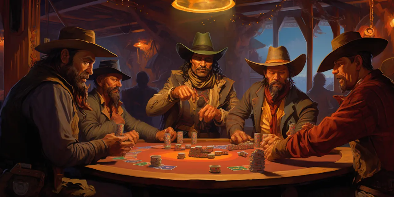 Poker Showdown: Card Battle & Western Shootout